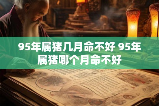 95年属猪几月命不好 95年属猪哪个月命不好 95年属猪几月命不好 95年属猪哪个月命不好