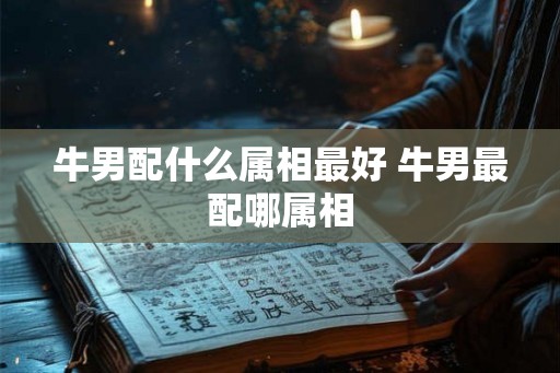 牛男配什么属相最好 牛男最配哪属相 牛男配什么属相最好 牛男最配哪属相