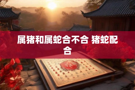 属猪和属蛇合不合 猪蛇配合