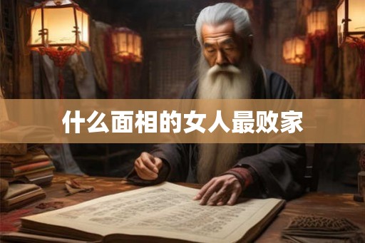 什么面相的女人最败家