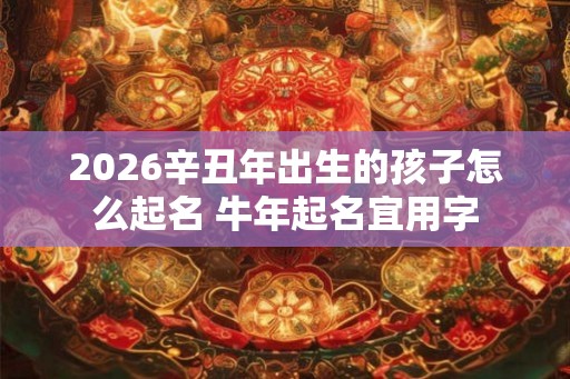 2026辛丑年出生的孩子怎么起名 牛年起名宜用字