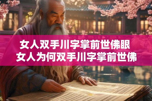 女人双手川字掌前世佛眼 女人为何双手川字掌前世佛眼