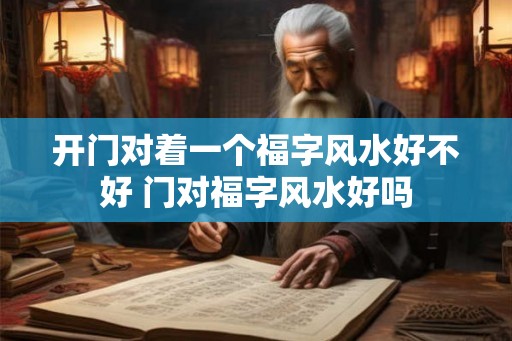 开门对着一个福字风水好不好 门对福字风水好吗