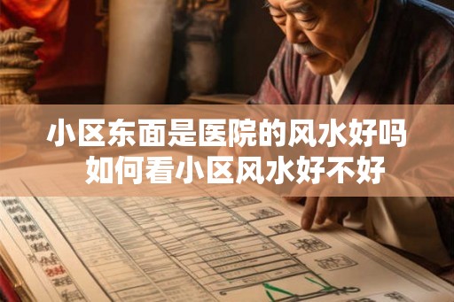 小区东面是医院的风水好吗 如何看小区风水好不好 小区东面是医院的风水好吗 如何看小区风水好不好