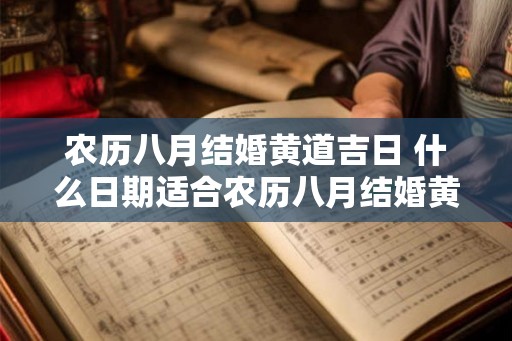 农历八月结婚黄道吉日 什么日期适合农历八月结婚黄道吉日