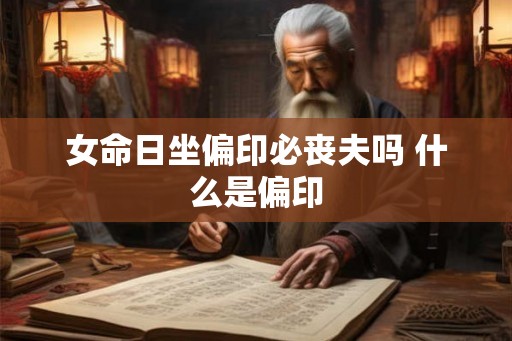 女命日坐偏印必丧夫吗 什么是偏印
