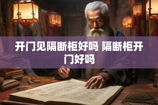开门见隔断柜好吗 隔断柜开门好吗