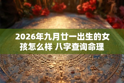 2026年九月廿一出生的女孩怎么样 八字查询命理 2026年九月廿一出生的女孩怎么样 八字查询命理