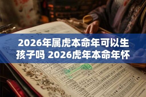 2026年属虎本命年可以生孩子吗 2026虎年本命年怀孕好吗