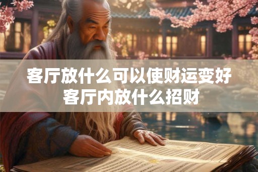 客厅放什么可以使财运变好 客厅内放什么招财 客厅放什么可以使财运变好 客厅内放什么招财