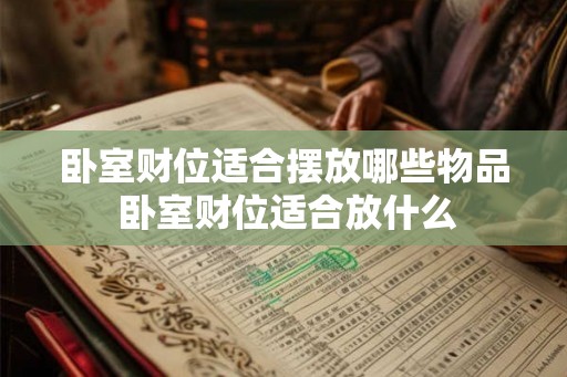 卧室财位适合摆放哪些物品 卧室财位适合放什么 卧室财位适合摆放哪些物品 卧室财位适合放什么