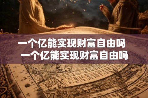 一个亿能实现财富自由吗  一个亿能实现财富自由吗