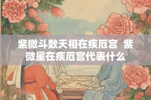 紫微斗数天相在疾厄宫  紫微星在疾厄宫代表什么