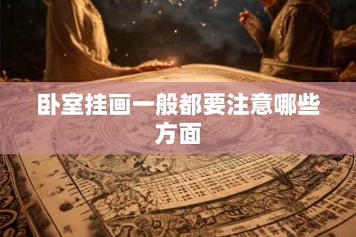 卧室挂画一般都要注意哪些方面