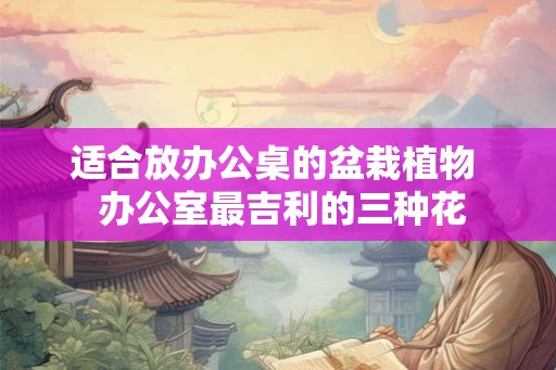 适合放办公桌的盆栽植物 办公室最吉利的三种花 适合放办公桌的盆栽植物 办公室最吉利的三种花
