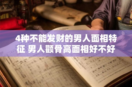 4种不能发财的男人面相特征 男人颧骨高面相好不好