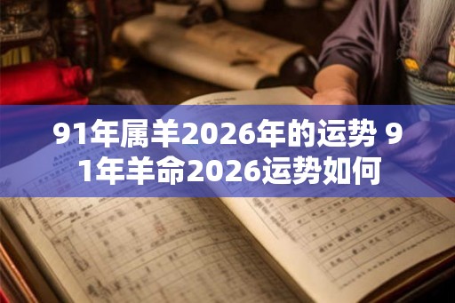 91年属羊2026年的运势 91年羊命2026运势如何 91年属羊2026年的运势 91年羊命2026运势如何