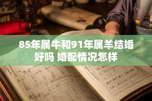 85年属牛和91年属羊结婚好吗 婚配情况怎样 85年属牛和91年属羊结婚好吗 婚配情况怎样