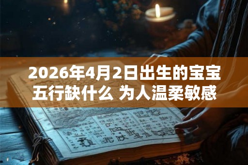 2026年4月2日出生的宝宝五行缺什么 为人温柔敏感