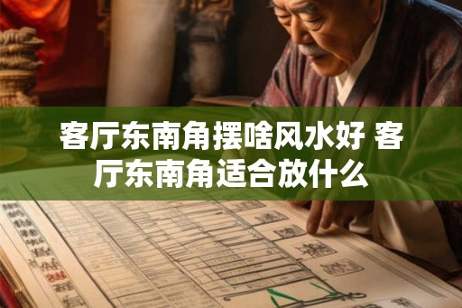 客厅东南角摆啥风水好 客厅东南角适合放什么