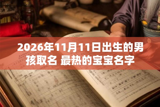 2026年11月11日出生的男孩取名 最热的宝宝名字