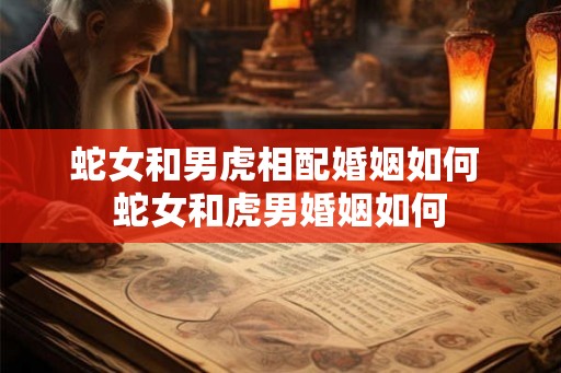 蛇女和男虎相配婚姻如何 蛇女和虎男婚姻如何