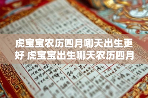 虎宝宝农历四月哪天出生更好 虎宝宝出生哪天农历四月最佳