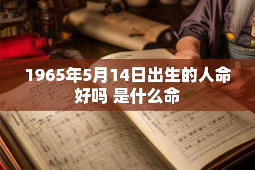 1965年5月14日出生的人命好吗 是什么命 1965年5月14日出生的人命好吗 是什么命