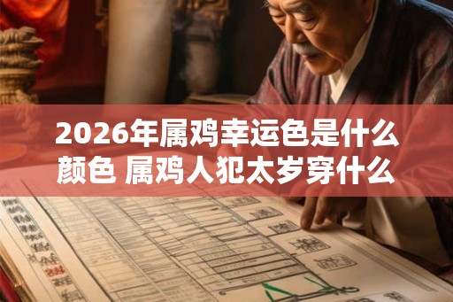 2026年属鸡幸运色是什么颜色 属鸡人犯太岁穿什么颜色转运