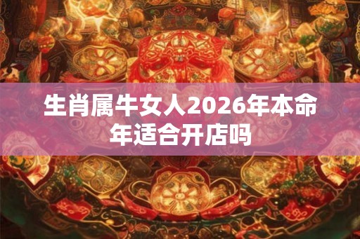 生肖属牛女人2026年本命年适合开店吗 生肖属牛女人2026年本命年适合开店吗