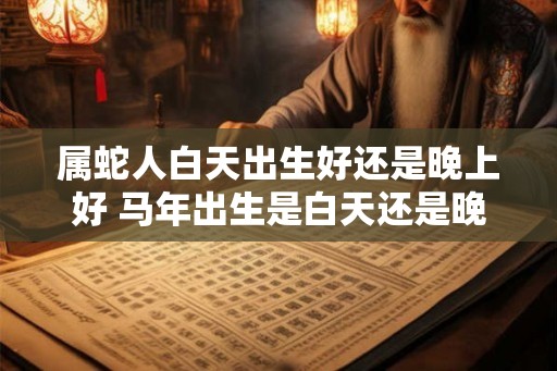 属蛇人白天出生好还是晚上好 马年出生是白天还是晚上更好
