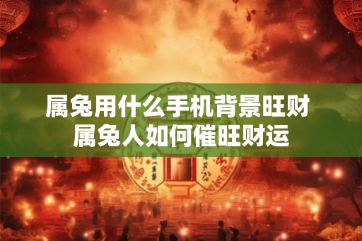 属兔用什么手机背景旺财 属兔人如何催旺财运 属兔用什么手机背景旺财 属兔人如何催旺财运