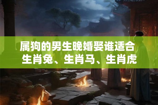 属狗的男生晚婚娶谁适合 生肖兔、生肖马、生肖虎