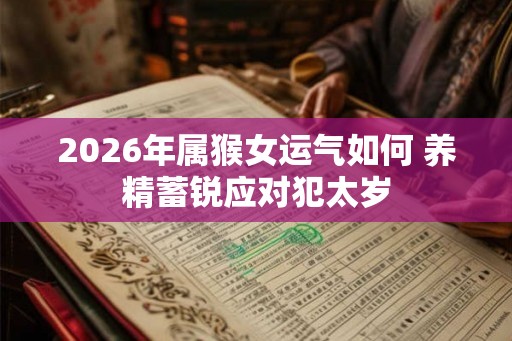 2026年属猴女运气如何 养精蓄锐应对犯太岁 2026年属猴女运气如何 养精蓄锐应对犯太岁