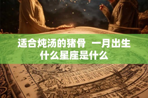 适合炖汤的猪骨  一月出生什么星座是什么