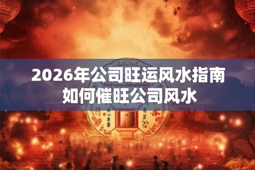 2026年公司旺运风水指南 如何催旺公司风水