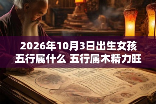 2026年10月3日出生女孩五行属什么 五行属木精力旺盛