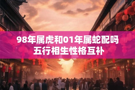 98年属虎和01年属蛇配吗 五行相生性格互补