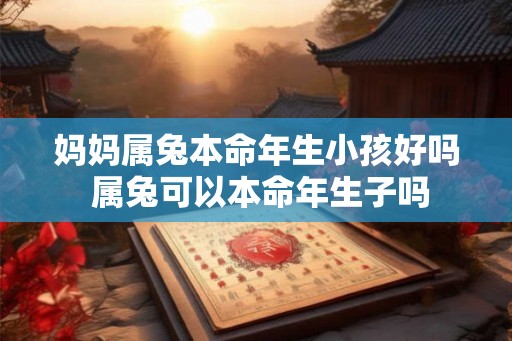 妈妈属兔本命年生小孩好吗 属兔可以本命年生子吗 妈妈属兔本命年生小孩好吗 属兔可以本命年生子吗