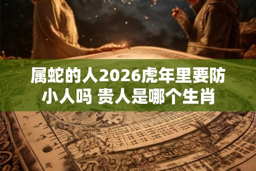 属蛇的人2026虎年里要防小人吗 贵人是哪个生肖