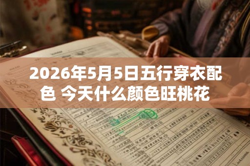 2026年5月5日五行穿衣配色 今天什么颜色旺桃花