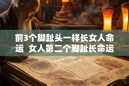 前3个脚趾头一样长女人命运 女人第二个脚趾长命运 前3个脚趾头一样长女人命运 女人第二个脚趾长命运