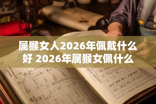 属猴女人2026年佩戴什么好 2026年属猴女佩什么 属猴女人2026年佩戴什么好 2026年属猴女佩什么