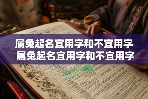 属兔起名宜用字和不宜用字 属兔起名宜用字和不宜用字有哪些 属兔起名宜用字和不宜用字 属兔起名宜用字和不宜用字有哪些