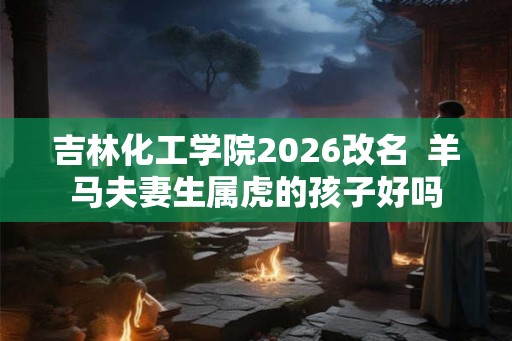 吉林化工学院2026改名  羊马夫妻生属虎的孩子好吗