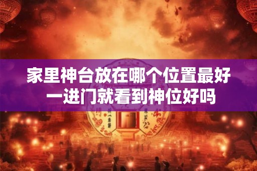 家里神台放在哪个位置最好 一进门就看到神位好吗 家里神台放在哪个位置最好 一进门就看到神位好吗