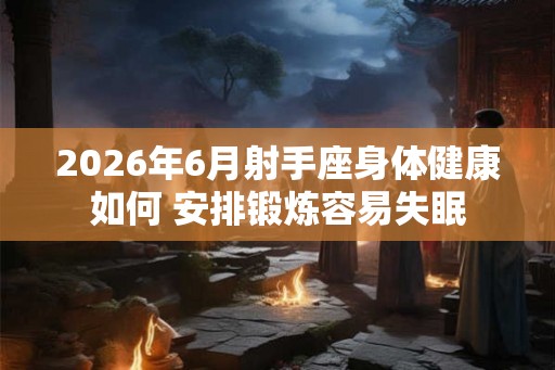 2026年6月射手座身体健康如何 安排锻炼容易失眠