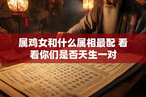属鸡女和什么属相最配 看看你们是否天生一对