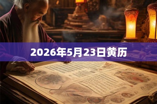 2026年5月23日黄历 2026年5月23日黄历