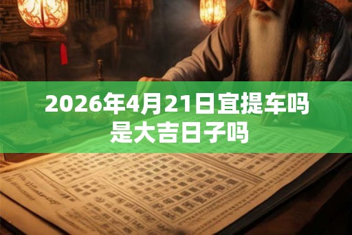 2026年4月21日宜提车吗 是大吉日子吗